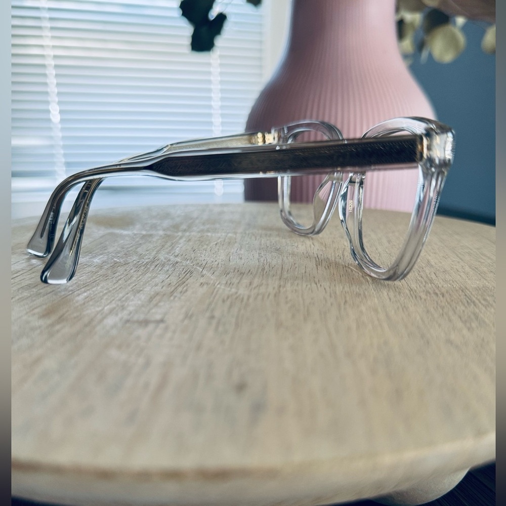 Gucci Rectangular Eyeglasses Gg0184o 005 Transpar… - image 4